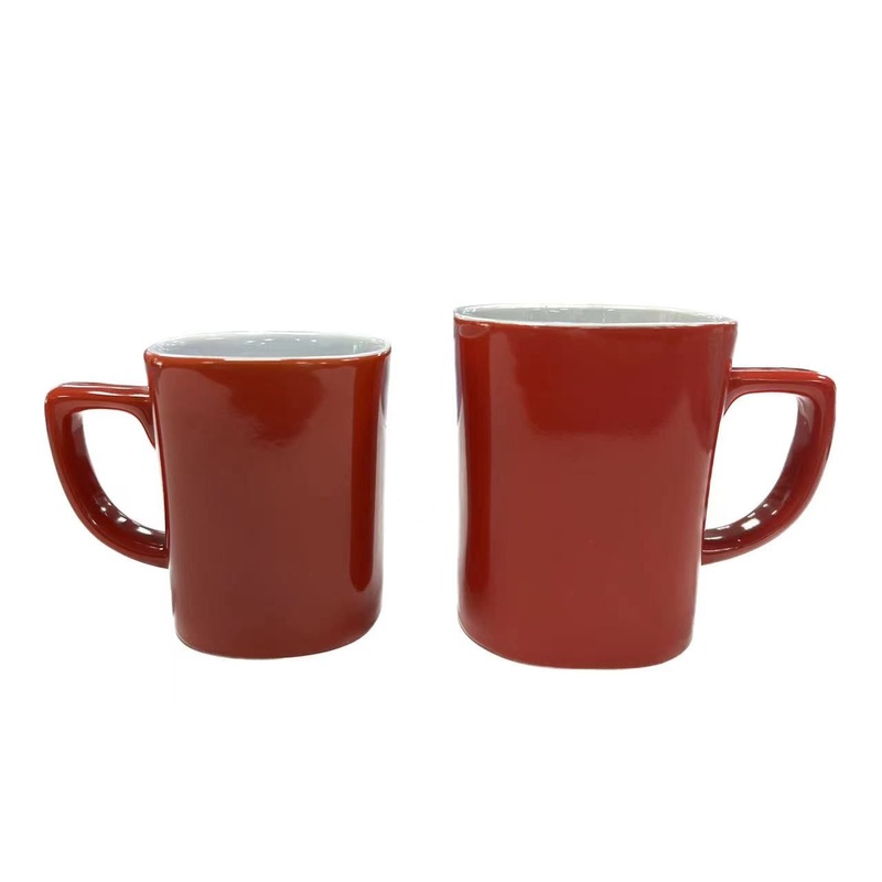 240 Ml Red Color Coffee Mug Square Ceramic Mug – Ceramic Mug and Chinastone Coffee Mug price