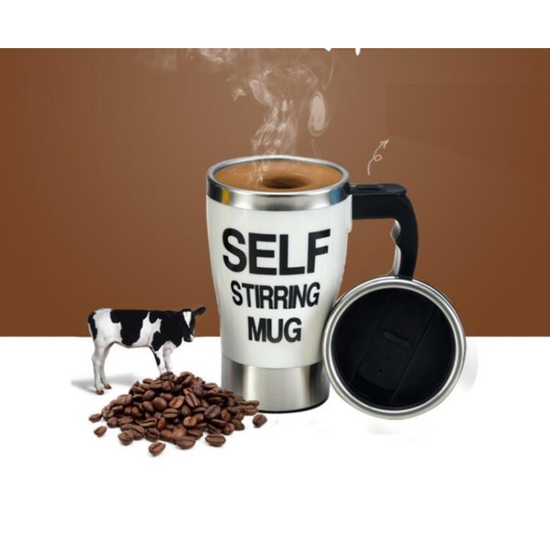 350ml Creative Magnetic Stirring Cup Magnetized Water Cup 304 Stainless Steel Automatic Mixing Cup Electric Lazy Coffee Cup – Electric Mixing Cup and Coffee Mug price