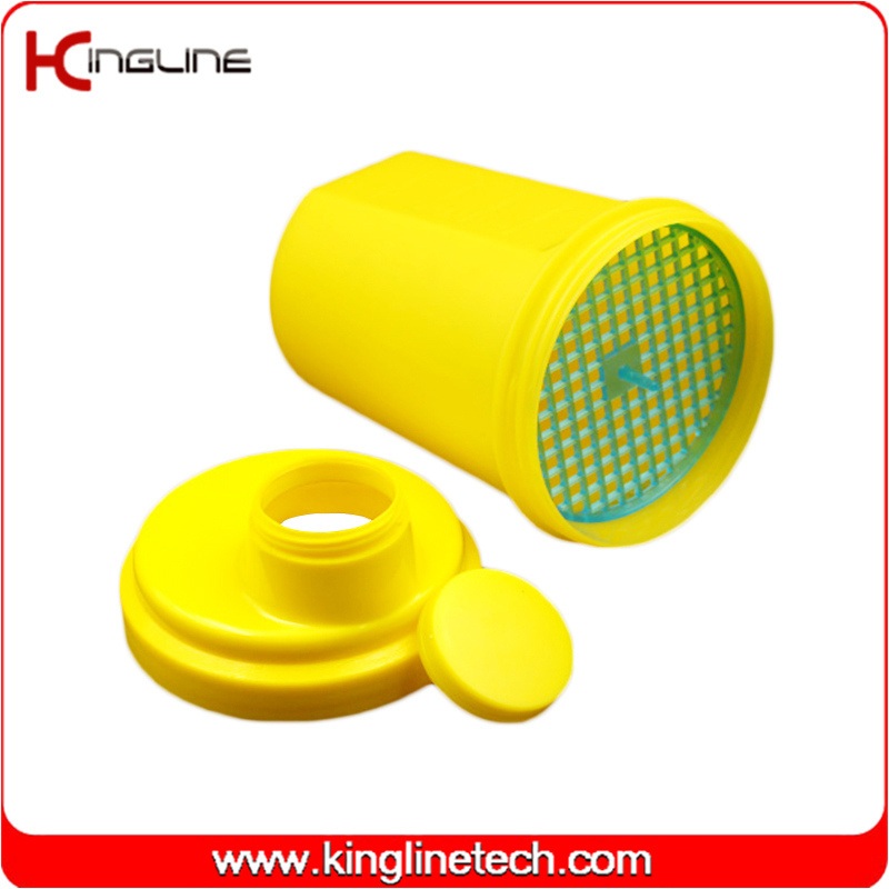 500ml wholesale protein shaker water bottle with plastic sieve for fitness – protein shaker bottle and plastic shaker bottle price