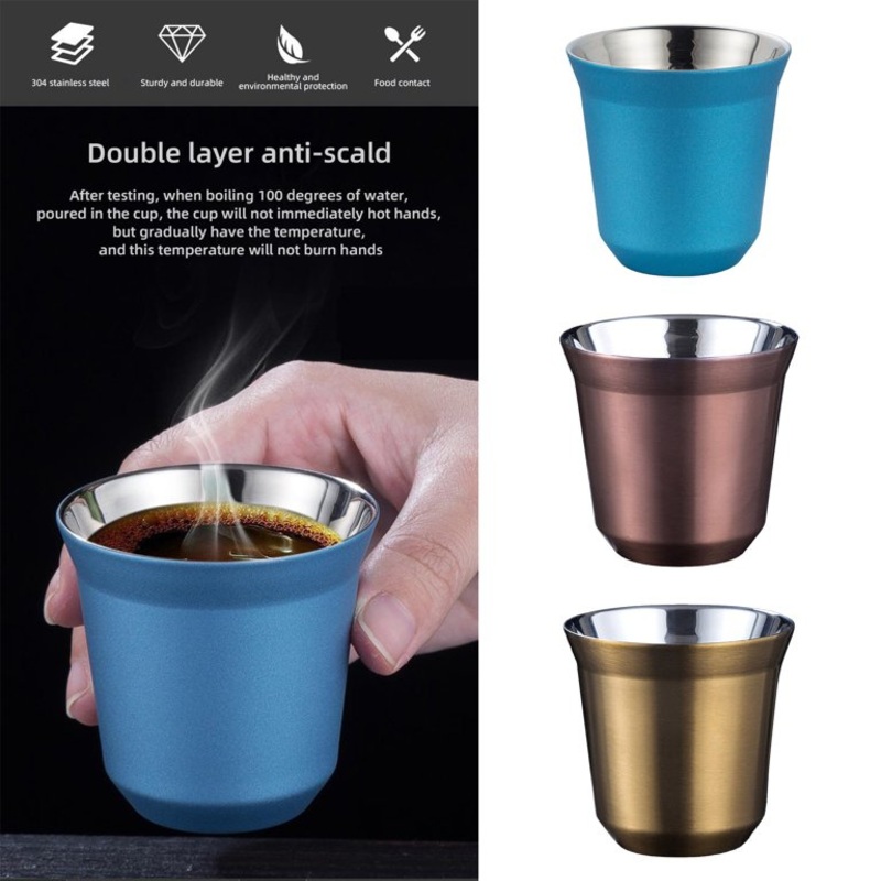 80ml Double Wall Thermally Insulated Capsule Coffee Mug – Vacuum Flask and Bottle price