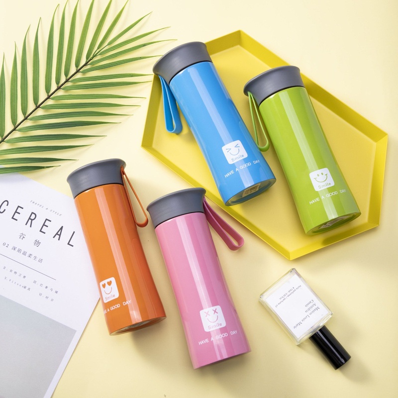 Cartoon with Handle Rope 304 Stainless Steel Portable Engraved Insulated Cup – Vacuum Flask and Vacuum Cup price