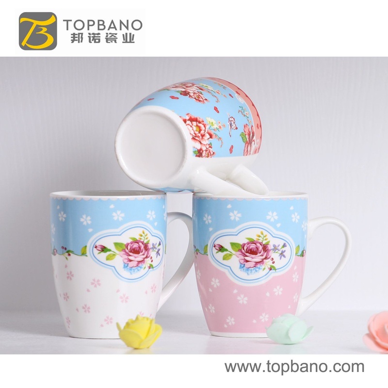 Coffee Mug in Stock Eco-Friendly Lead-Free Ceramic Mug Flower Cup – Ceramic Mug and Custom Mug price