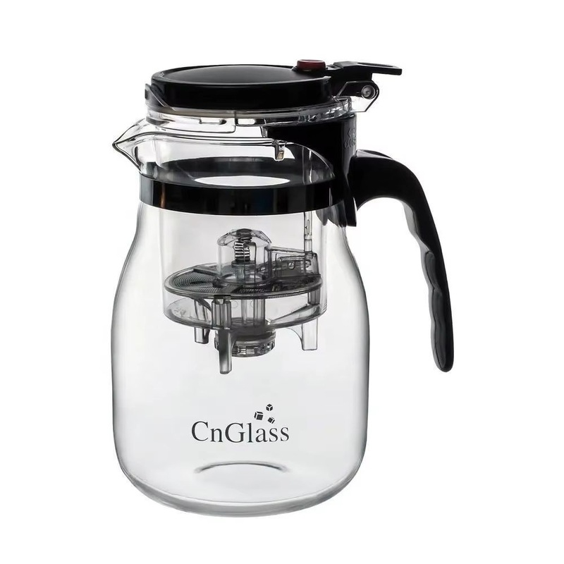 Hot Sale Factory Direct Borosilicate Teapot Infuser Stovetop Safe Glass Coffee & Tea Cup with Press Button Direct – Coffee Press and Travel Coffee Pot price