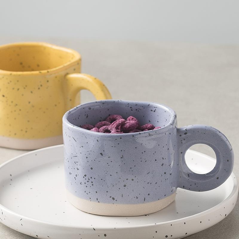 Irregular Ceramic Mug for Brewed Tea and Coffee Lovers – Korean Style Mug and Coffee Tea Mug price