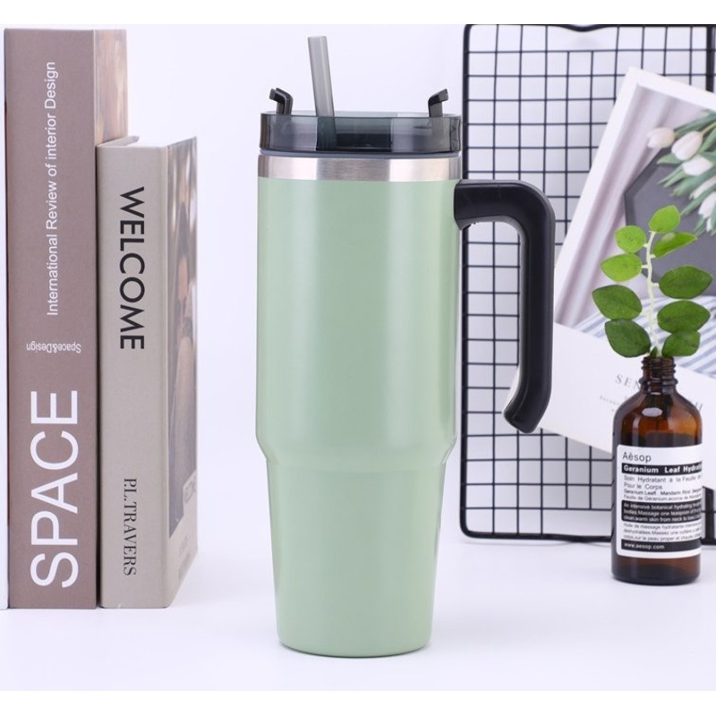 Stainless Steel Coffee Mug 20oz Vacuum Insulated Tumbler with Handle Double Wall Tumbler Cup with Sliding Lid – Tumblers and Tumbler Cups price