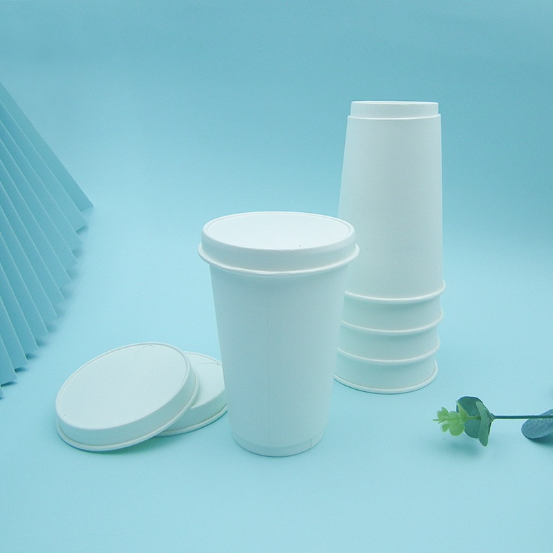 Wm359 PLA Coated 16oz Compostable Disposable Full Printing Double Wall Customized Coffee Paper Cups for Hot Water Drinking – Cup and Paper Cup price