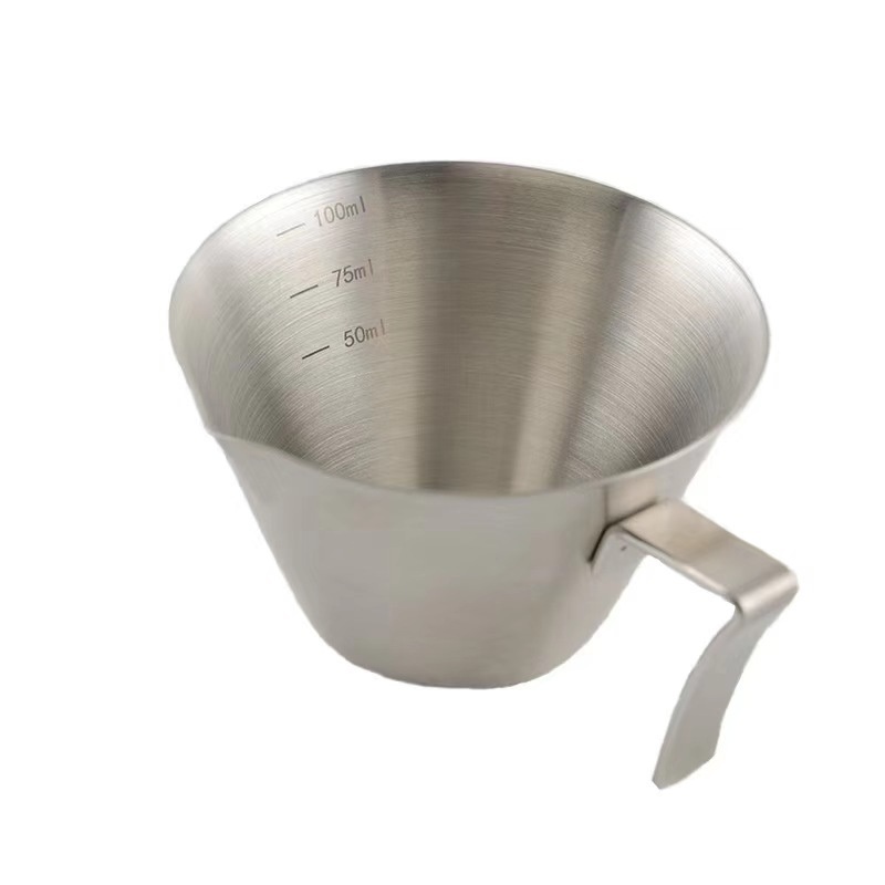 100ml Stainless Steel Espresso Extraction Milk Ounces Cup with Scale – Ounces Cup and Milk Ounces Cup price