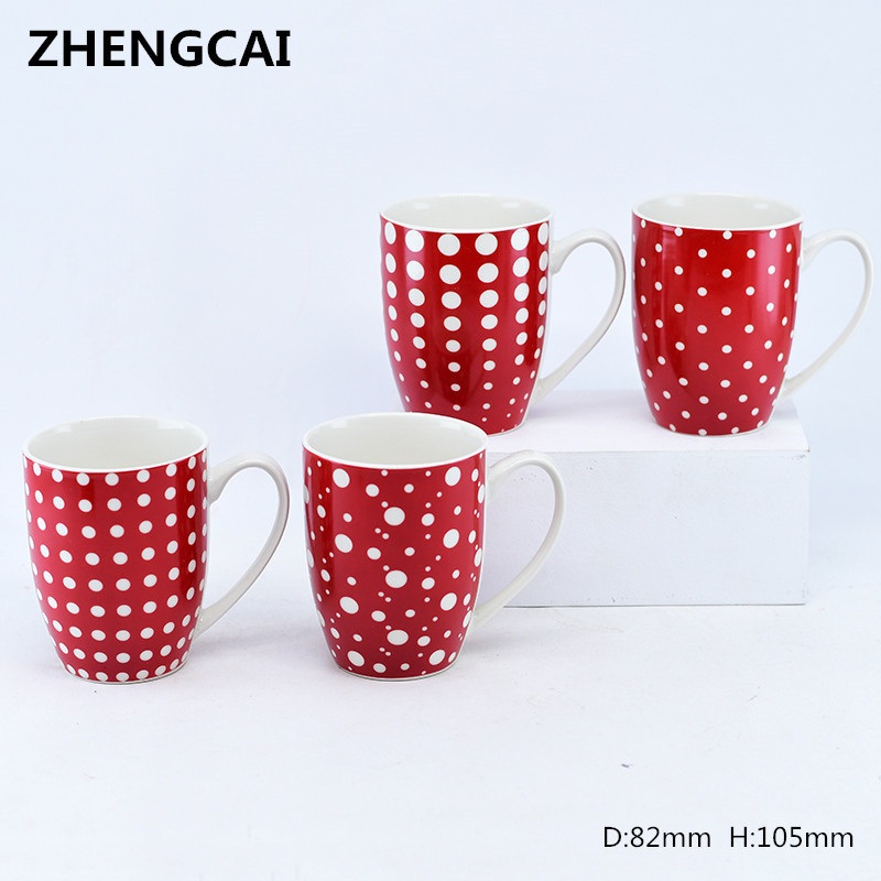 12oz Ceramic Mug/ Mug Set/Porcelain Mug/Coffee Mug/Tea Cup with Valentine S Day, Christmas, Colorful Design or Decals for Promotion Gift, Hotel, Shop – Mug and Mugs price