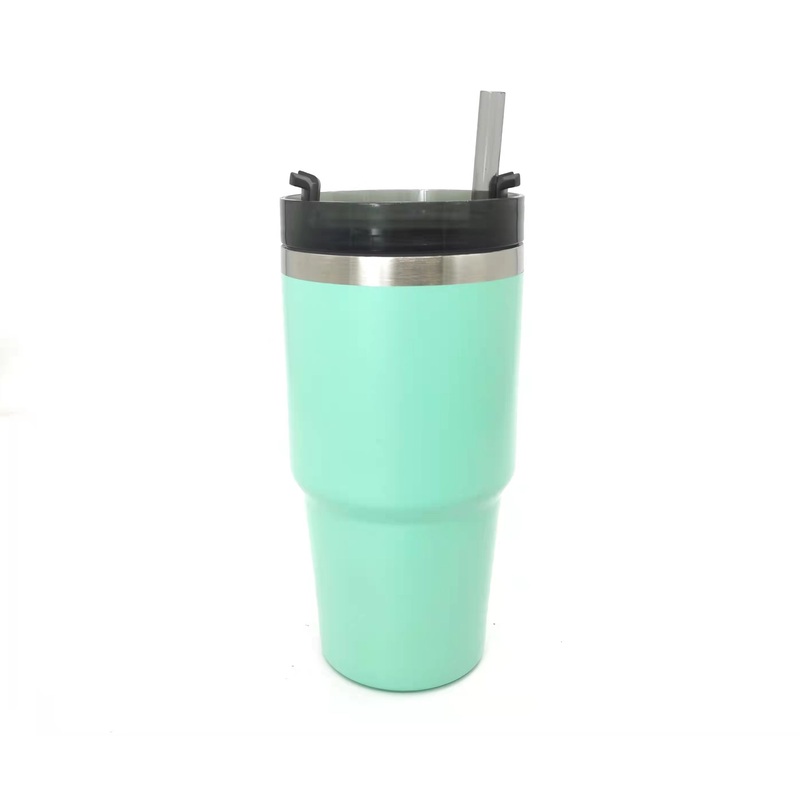 20/30oz New Insulated Vacuum Tumbler with Straw – Coffee Mug and Drink Cup price