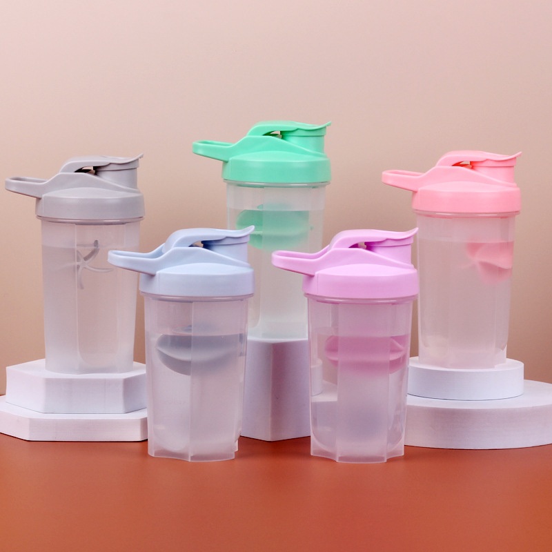 Customized Sports Plastic Protein Powder Shaker Bottle Outdoor Portable Plastic Water Bottle Gift Product Advertising Cup – Outdoor Sports Shaker Bottle and Shaker Cup price