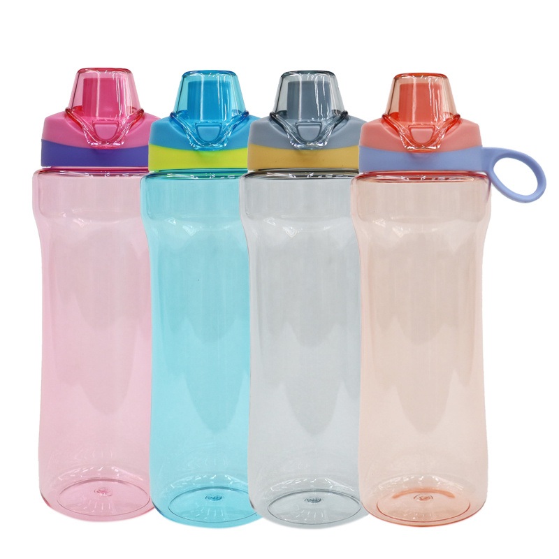 High Quality Reusable Leakproof 600ml Wide Mouth Plastic Sports Water Bottle with Carrying Strap – Plastic Water Bottle and Tritan Water Bottle price
