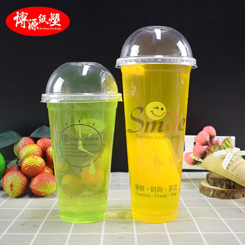 High Transparent Disposable PP Plastic Cup for Cold Beverage Juice Cola with Dome Lid – Disposable Cups and Drinking Cups price