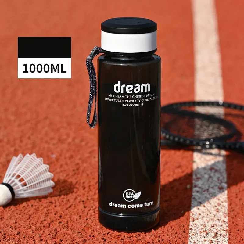 Large Capacity 1L Sport Outdoor Portable Plastic Water Bottle with Rope – Water Bottle and Sprot Water Bottle price