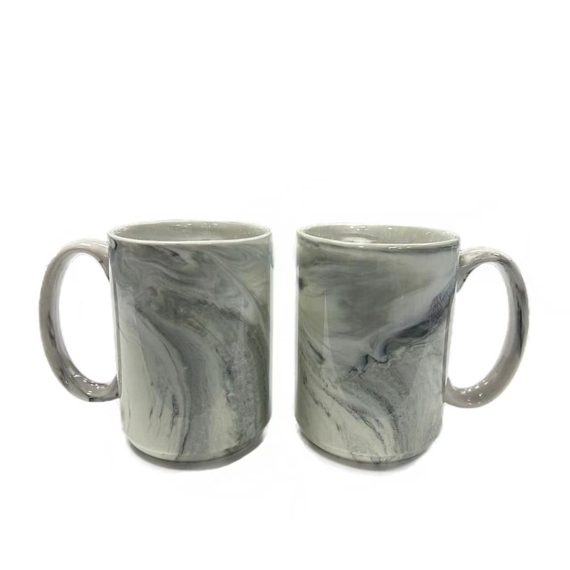Marble Design Coffee Mug Milk Ceramic Mug 15 Oz – Ceramic Mug and Marble Mug price