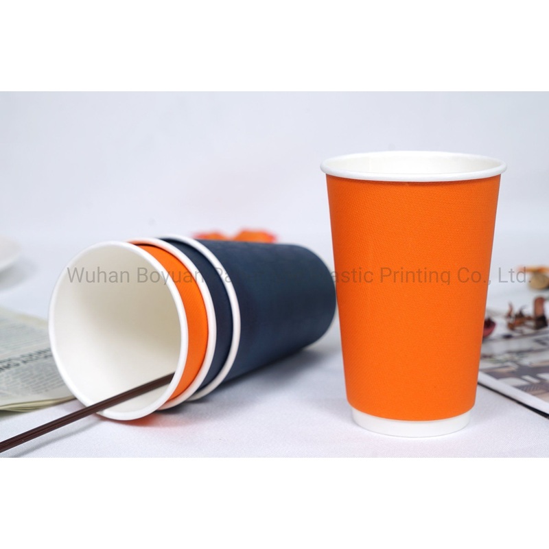 New Developed Corrugated Sleeve Paper Cup with Customized Logo – Ripple Paper Cup and Coffee Cup price