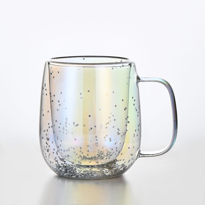 Wholesale Borosilicate Glass Mugs Double Wall Glass Coffee Cup with Handle – Double Wall Glass Cup with Handle and Double Walled Glass Coffee Cup with Handle 35 price