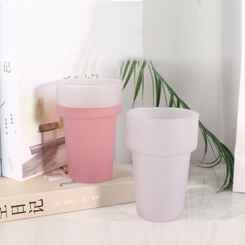 Wholesale Single Wall Glass Coffee Cupcolored Glass Cup – Glass Drinking Cup and Frosted Glass Cups price