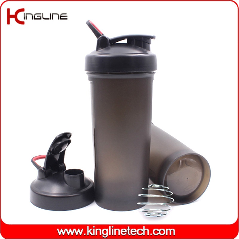 1000ml protein shaker water bottle with metal mixer ball for sports – protein shaker bottle and plastic shaker bottle price