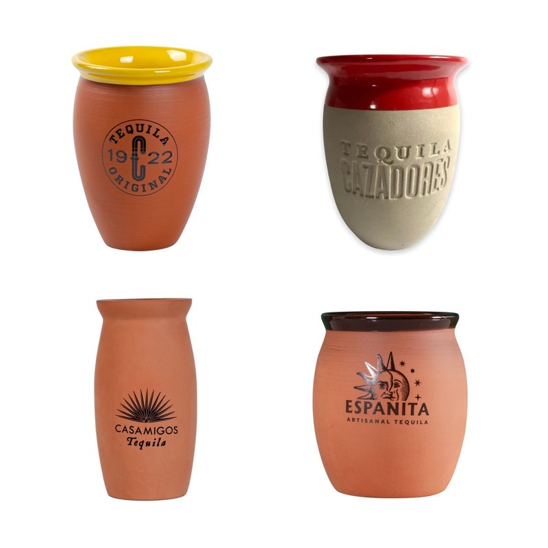 12/14/16 Ounce Bar Restaurant Custom Logo Mojitos Mexican Cantarito Pottery Cup Red Clay Mug – Tea Cup and Enamel Cup price