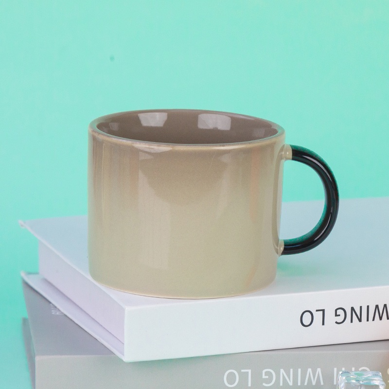 330ml Good Price Colorful Glazed Porcelain Coffee Mug Customized Logo for Gifts – Hot Sale Ceramic Coffee Mugs and Espresso Mug price