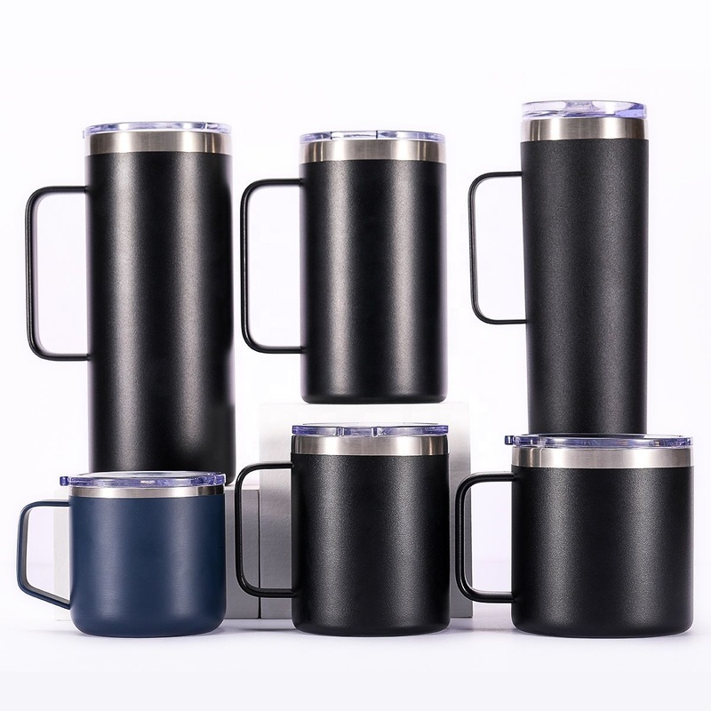 Coffee Mug with Handle 10 Oz 18/8 Stainless Steel Coffee Mug Coffee Travel Mug – Bottle and Sport Water Bottle price
