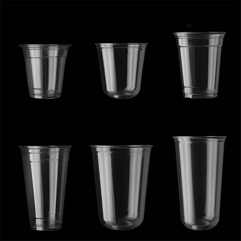Customize Cheap 16 24 32 Oz 320ml 360ml Take Away Disposable Cups Juices Cold Drink PLA Cup – Biodegradable Disposable and PLA U Bottom Cups price