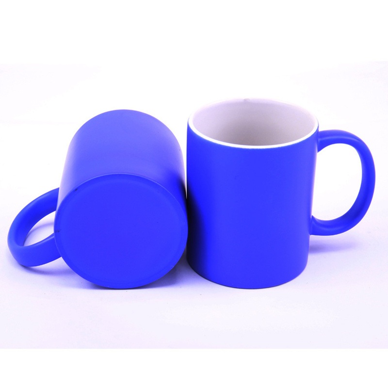Factory Wholesale Cheap Ceramic Blue Mug with Company Logo – Ceramic Mug and Mug price