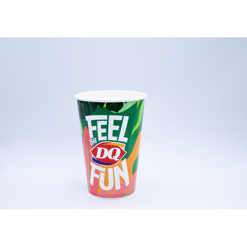 Plastic Free Water-Based Coating Disposable Coffee Single Wall Paper Cup with Lid – Plastic Free Paper Cup and Coating Paper Cup price