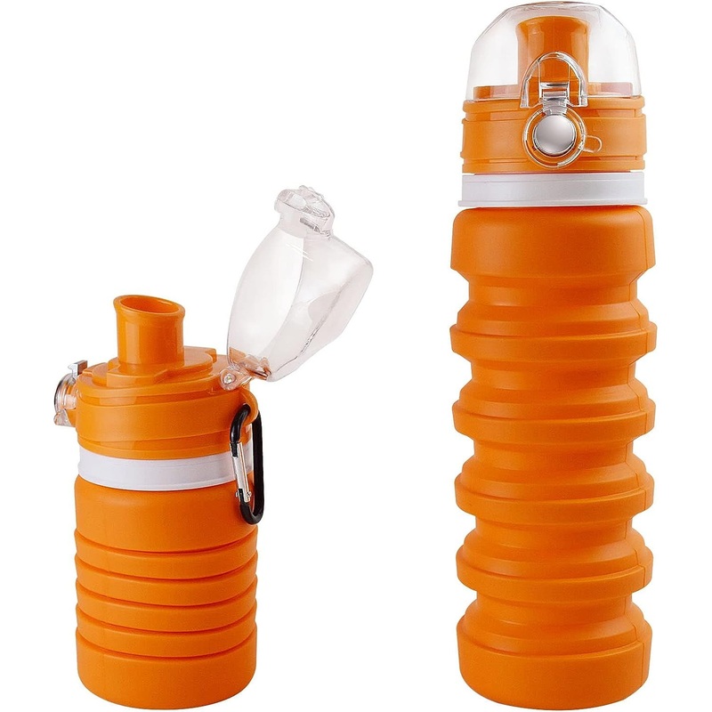 Portable Collapsible Silicone Water Bottle BPA-Free Silicone Folding Reusable Ci10240 – Portable Silicone Water Bottle and Travel Water Bottle price