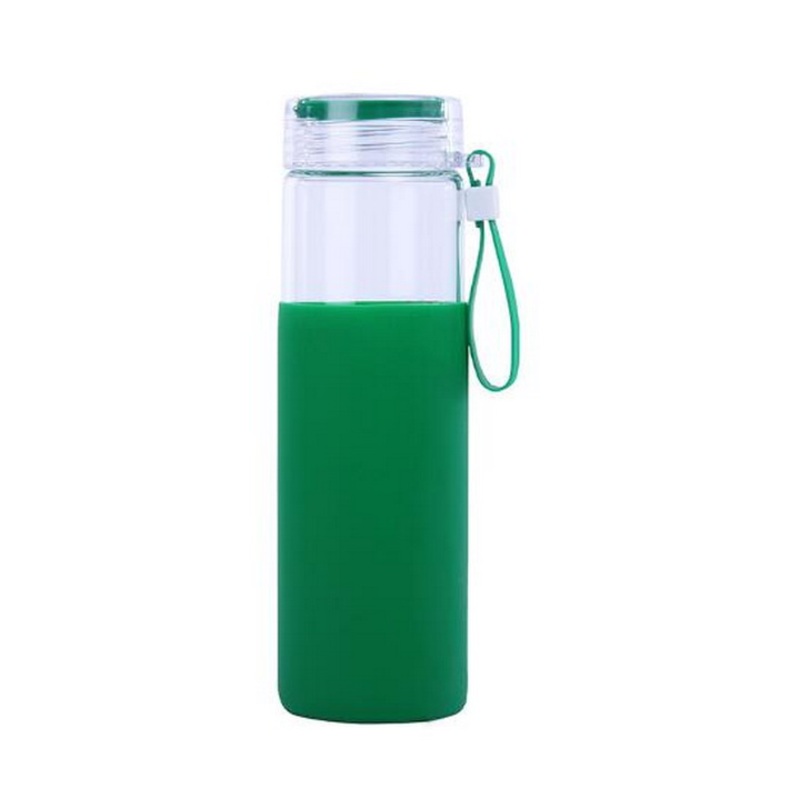 Portable String Single Layer Transparent Glass Cup with Silica Gel Set – Glass Mug and Glass Cup price