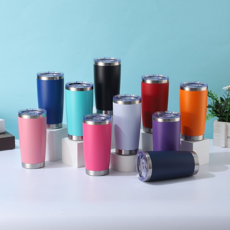 Stainless Steel Double Insulated Tumbler 20oz 16oz 30oz Coffee Travel Tumbler Mug – Travels Mug and 20 Oz Tumbler price