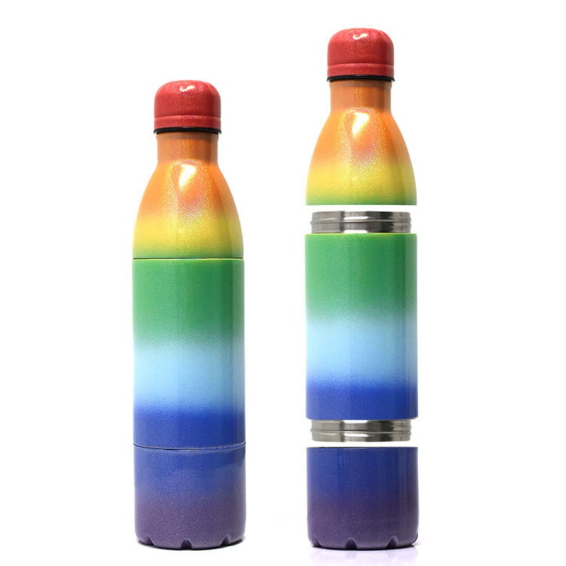 Stainless Steel Sports Water Bottle Outdoor Detachable Multi-Purpose Water Bottle – Vacuum Flask and Vacuum Cup price