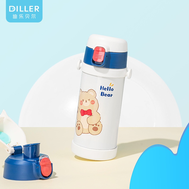 Stocked Cartoon None Color Box Flask Water Bottles with Straw – Water Bottles with Straw and Vacuum Insulated Water Bottle price