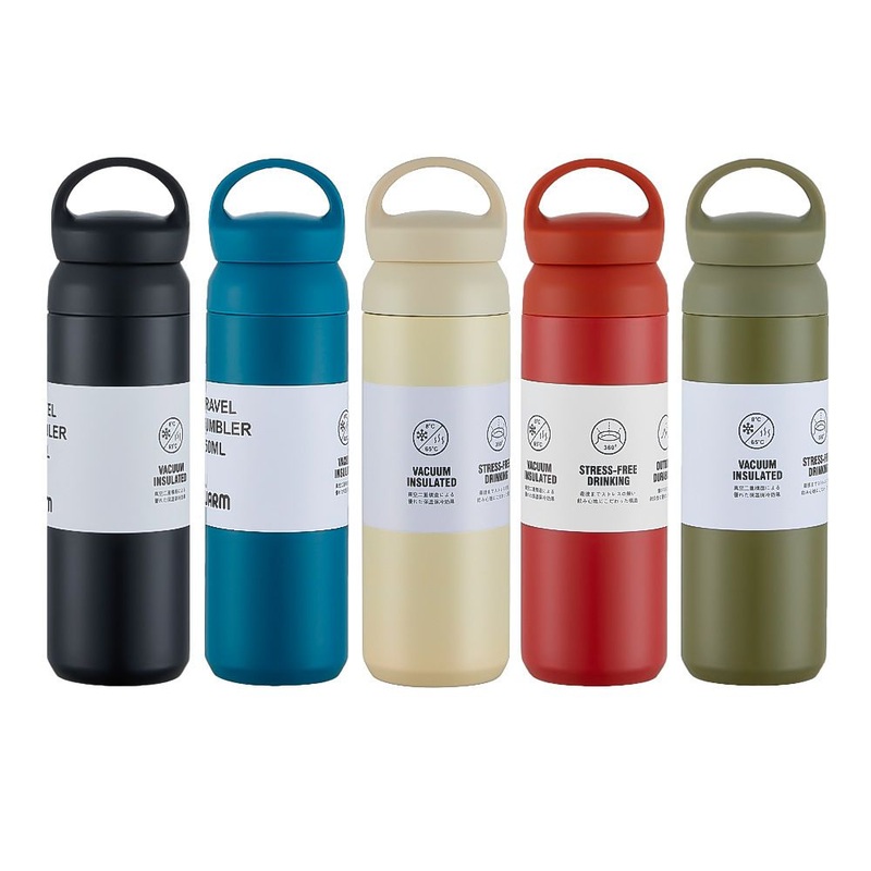 Wholesale 500ml Double Wall Stainless Steel Insulated Vacuum Flask Coffee Mug Travel Tumbler – Vacuum Flask and Stainless Steel Bottle price