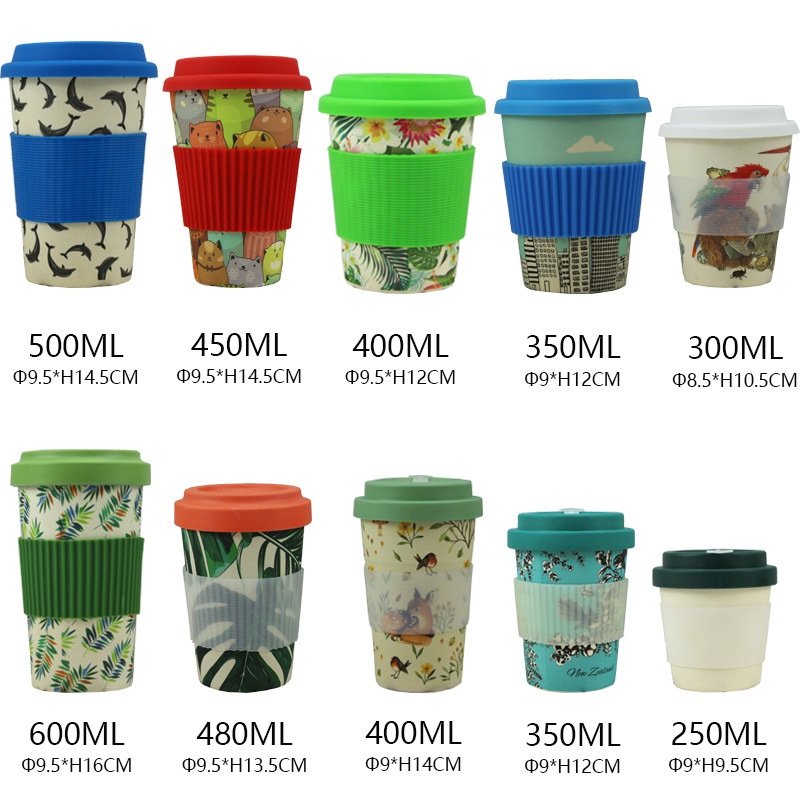 Wholesale Eco-Friendly Bamboo Fiber Reusable Cup Travel Tumbler with Lid – Bamboo Fiber Cup and Bamboo Fiber Mug price