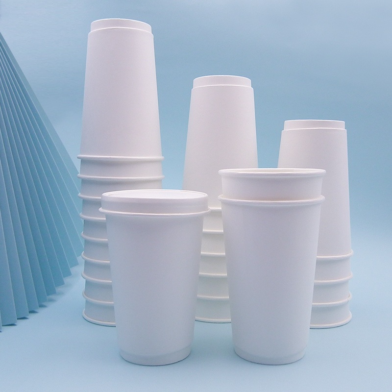 Wm347 Water-Based 16oz Custom Printed Disposable Double Wall Kraft Paper Cups Cold Coffee Cups with Logo – Cup and Paper Cup price