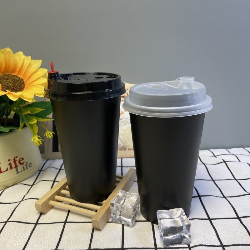 16oz Black Plastic Cup for Coffee Shop and Party – Plastic Cup and Black Plastic Cup price