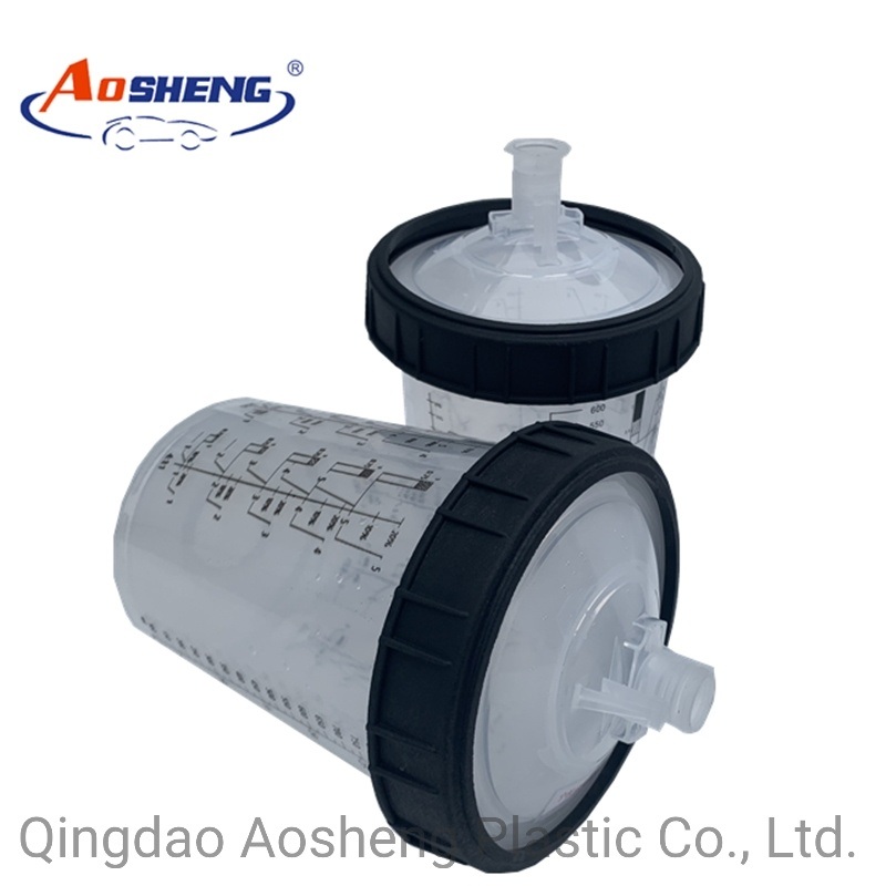 600cc Plastic Paint Spray Gun Cup Paint Bags Plastic Cups – Plastic Cups and Paint Cups price