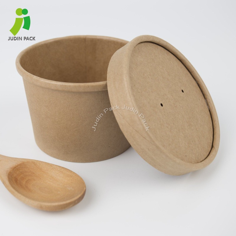750ml/1000ml/1100ml/1300ml Disposable Food Grade Kraft Paper Soup Cup – Paper Cup and Soup Cup price