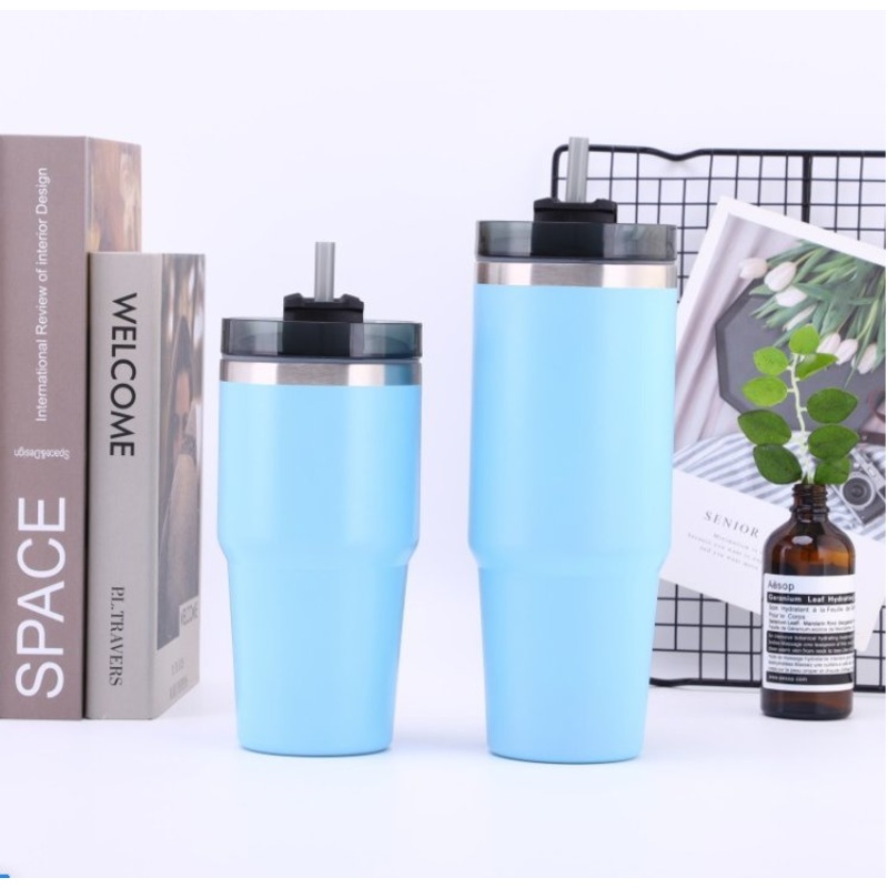 Amazon Hot Sale Stainless Steel Car Mug Reusable Vacuum Tumbler Vacuum Insulated Mug – Tumblers and Mug Cup price
