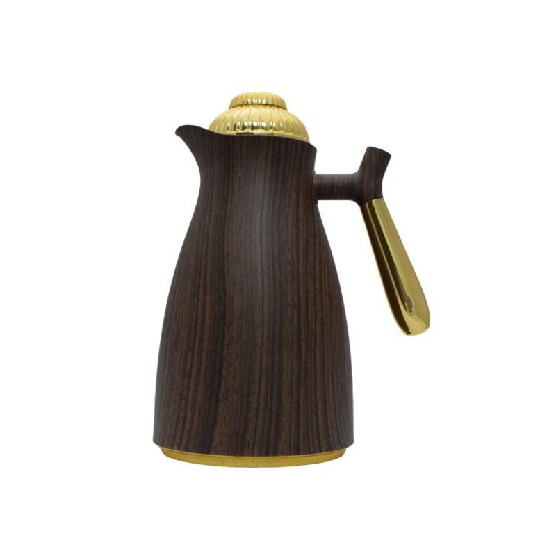 Arabic Coffee Pot Vacuum Jug Wooden Color Griotte Thermos Termo Coffee Carafe – Coffee Carafe and Arabic Coffee Pot price