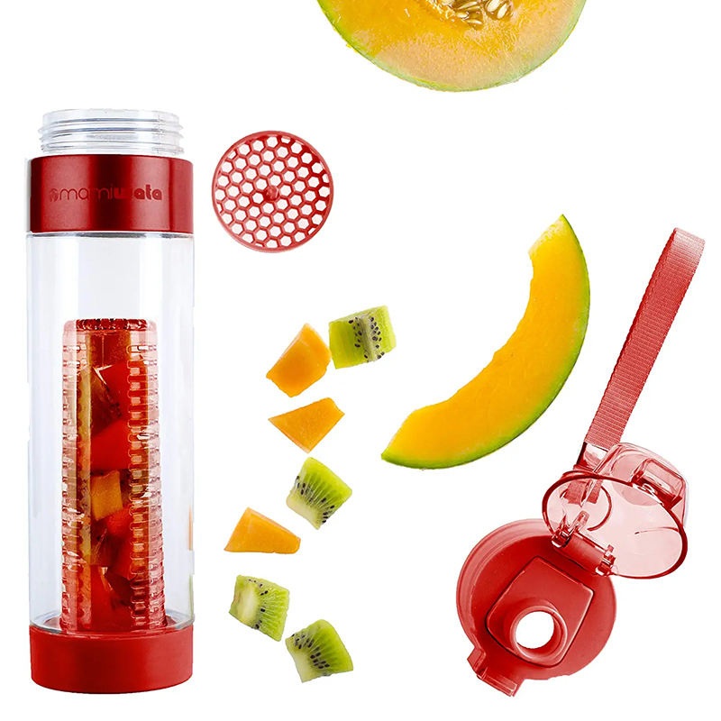 Best Seller Custom Logo 800ml Fruit Resuable Travel Tritan Water Bottle with Fruit Infuser BPA Free Bottles with Lids – Sport Water Bottle and Drinking Bottle price