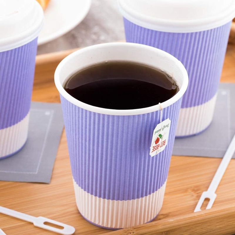Biodegradable Cup Coffee Paper Cup Printed Paper Cup Ripple Wall Paper Cup – Paper Cup and Coffee Cup price