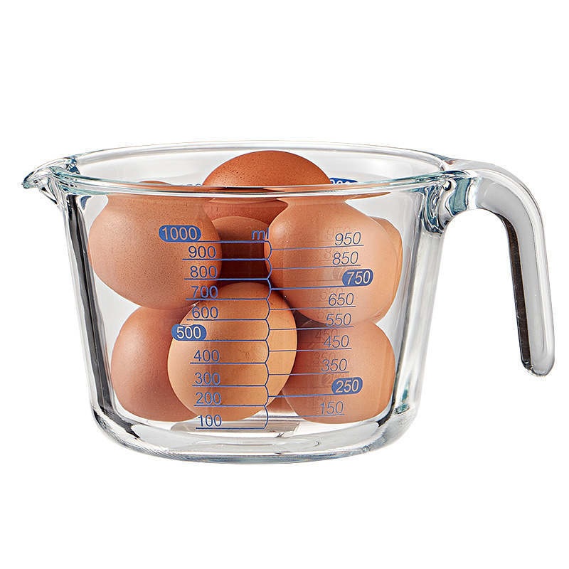 Kitchen Heat-Resistant and Explosion-Proof Baking Glass Cup with Scale Handle – Household Heat-Resistant Cup and Explosion Proof Graduated Measuring Cup price