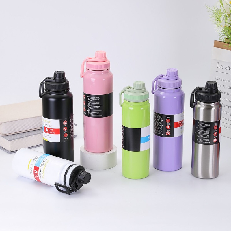 Large Capacity Double Wall Vacuum 800ml Flasks Thermoses Portable Outdoor Travel Sports Tumbler Insulated Stainless Steel Water Bottle – Water Bottle and Stainless Steel Bottle price