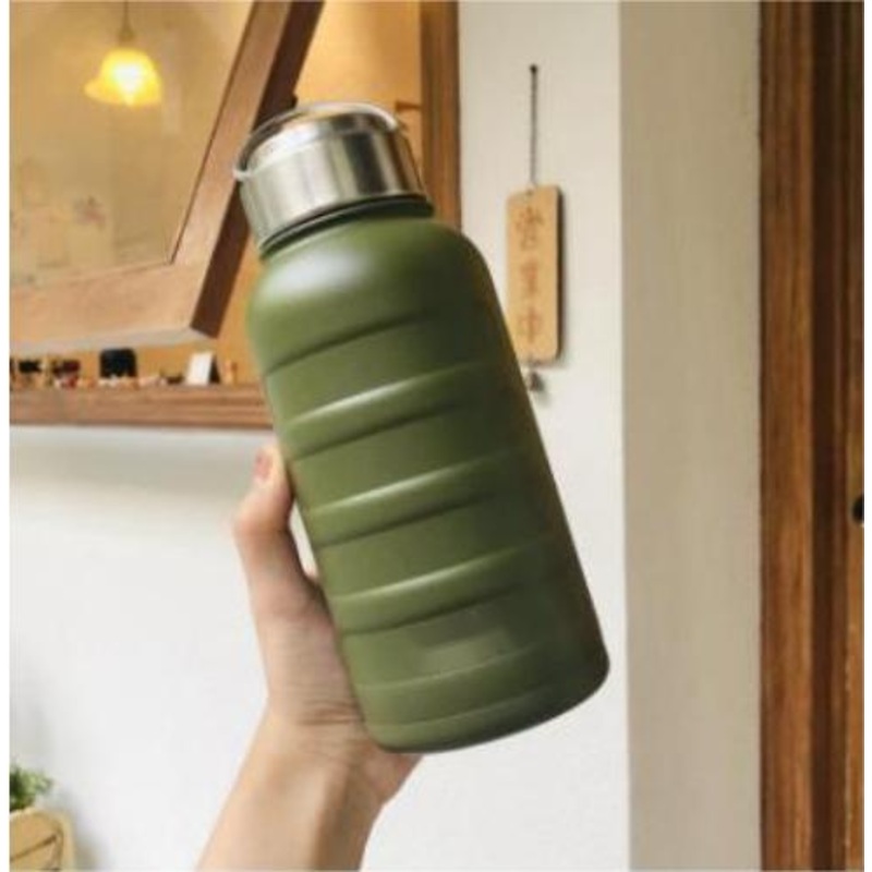 Luxury Double Wall Thermal Stainless Steel Hiking Vacuum Water Jug Bottle Flask – Water Bottles and Drinkware price