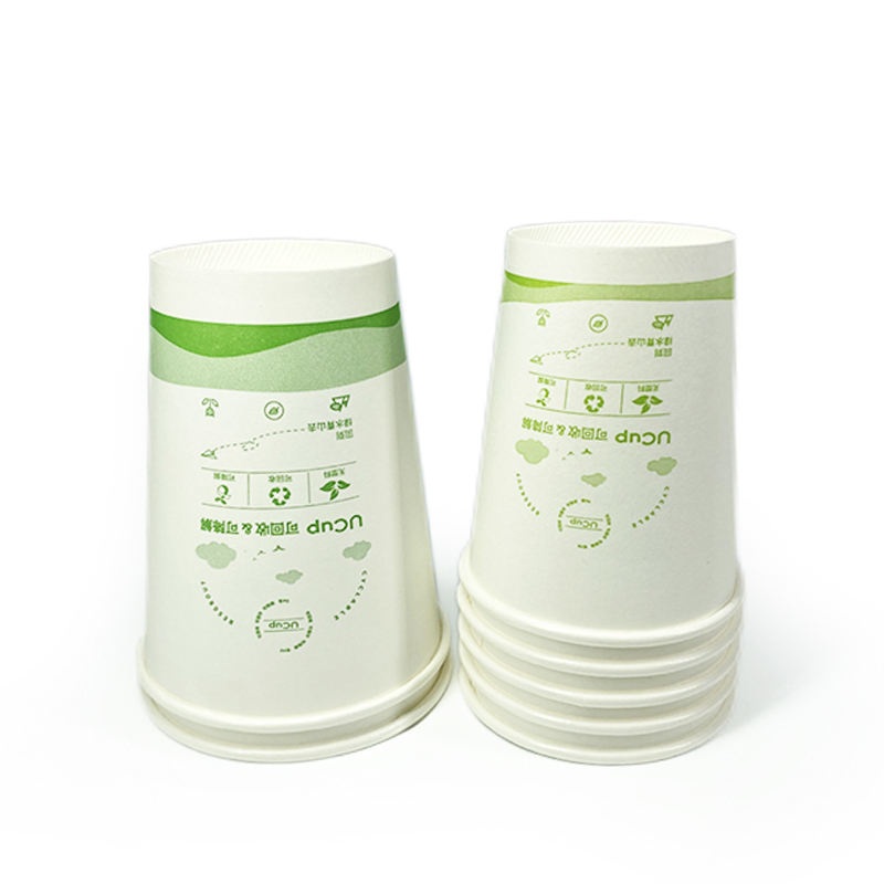 New Material Preferred Premium Seller Top Quality PE Lamination Disposable Single Wall 12oz Kraft Biodegradable Paper Cup – Biodegradable Cup and All Black Hot Coffee Paper Cup with Lid price