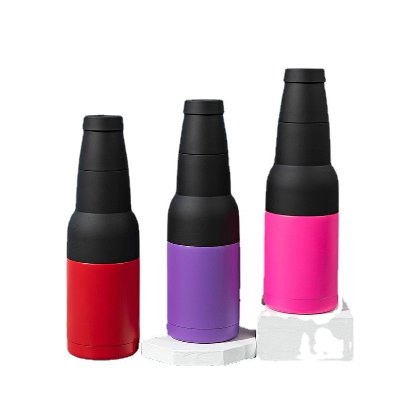 Portable Outdoor Car-Mounted Knight Thermos Cup, Stainless Steel Vacuum Gift Cup with Macaron Colors and Double Lids for Cold Insulation. – Stainless Steel Vacuum Gift Cup and Car-Mounted Knight Thermos Cup price