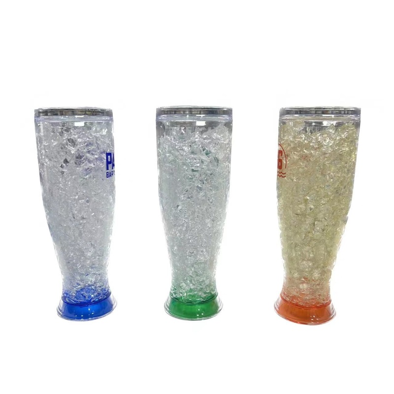 Sport Style Plastic Beer Pilsner Mug Freezer Design – Beer Tumbler and Plastic Mug price