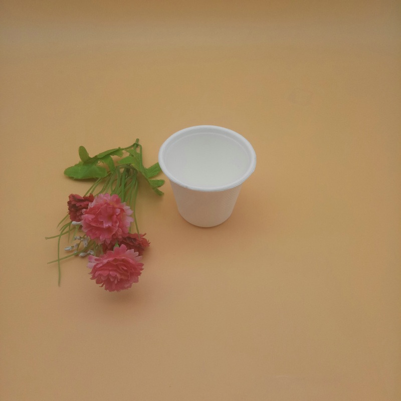 100% Disposable Bagasse Sauce Cup with Bagasse Lid – Disposable Water Cup and Sauce Cups price